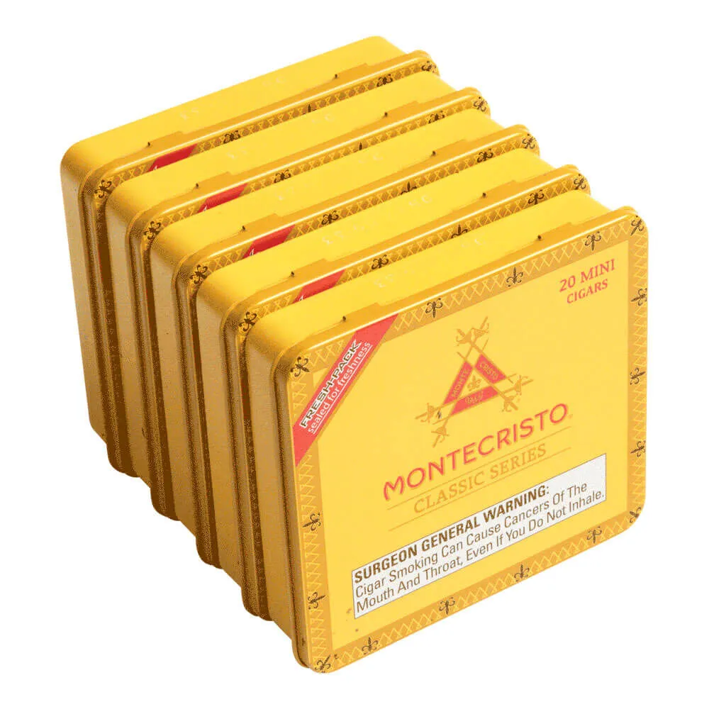 Tabachaze Montecristo Classic Mini Cigarillos 2.88 x 20 2