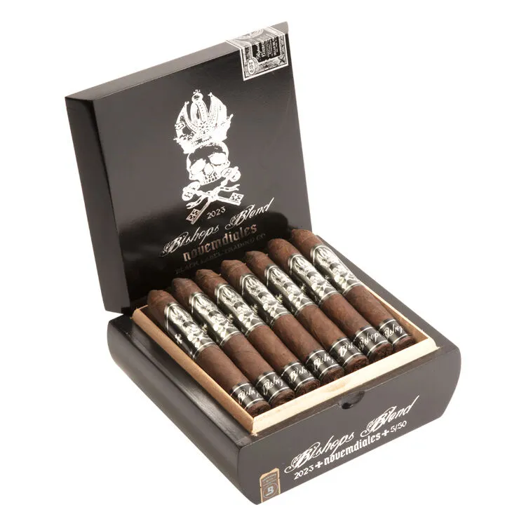 Tabachaze Black Label Trading Co. Bishops Blend Novemdiales Robusto 5 x 50 1