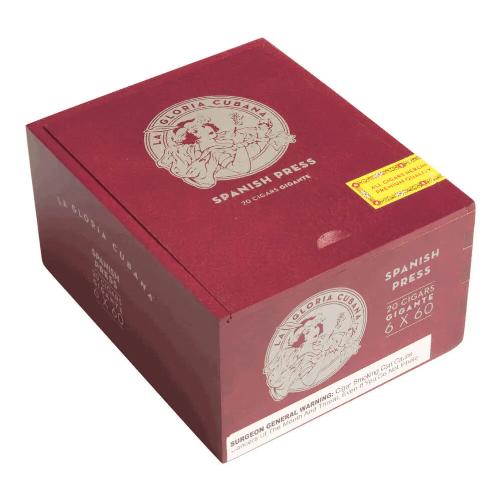 Tabachaze La Gloria Cubana Spanish Press Robusto 5.50 x 50 2