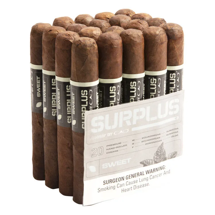 Tabachaze Surplus by CAO Sweet Robusto Cigar 5 x 50 1