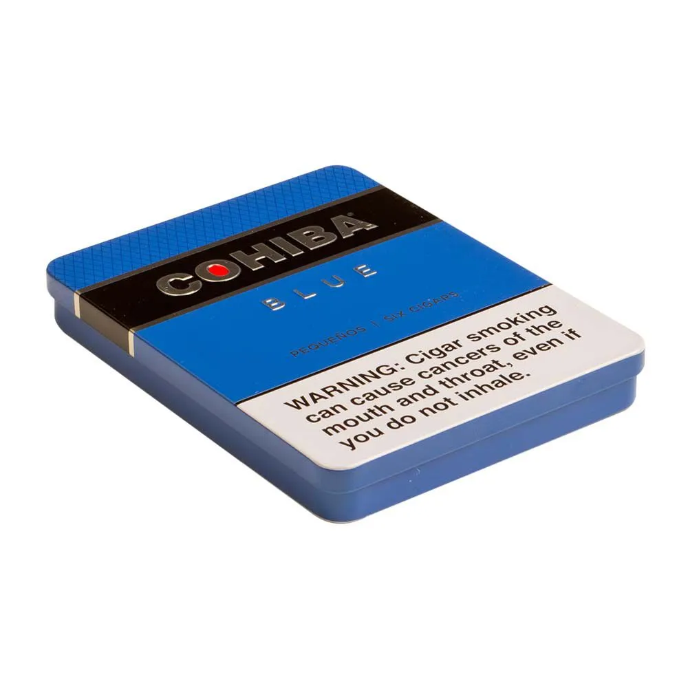 Tabachaze Cohiba Blue Pequeno Tin 5/6 4.19 x 36 1