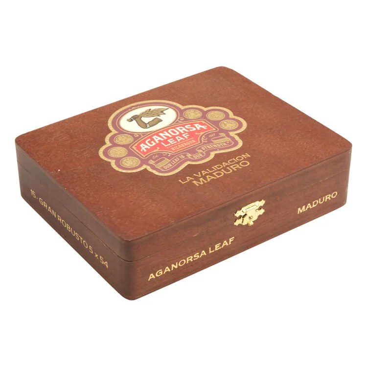 Tabachaze Aganorsa Leaf La Validacion Series Gran Robusto Box Pressed Maduro 5 x 54 1