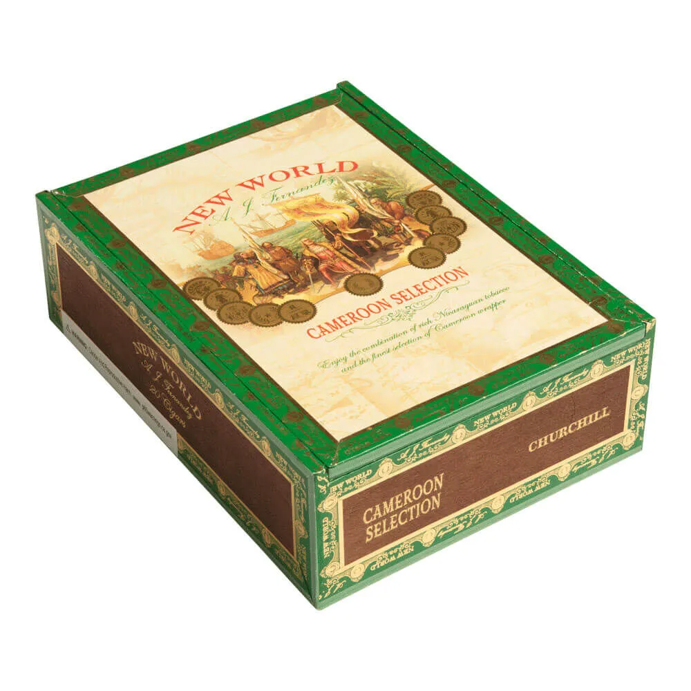 Tabachaze New World Cameroon by AJ Fernandez Churchill Cigar 7 x 48 2