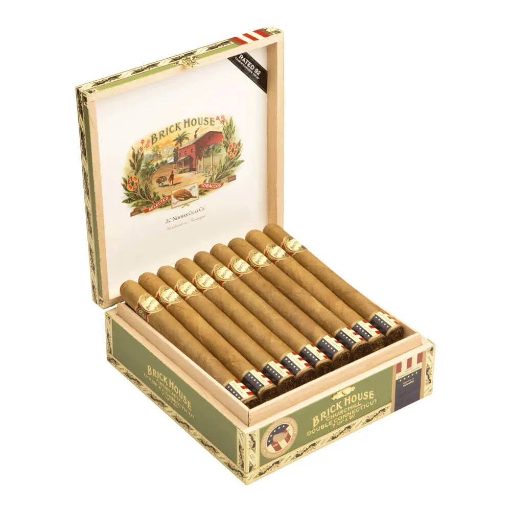 Tabachaze Brick House Double Connecticut Churchill Cigar 7.25 x 50 1