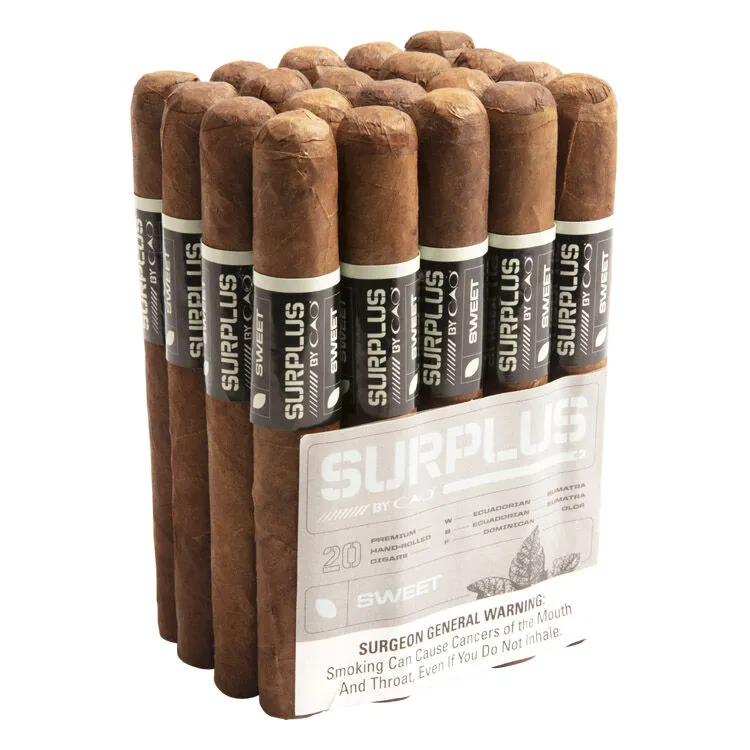 Tabachaze Surplus by CAO Sweet Toro Cigar 6 x 52 1