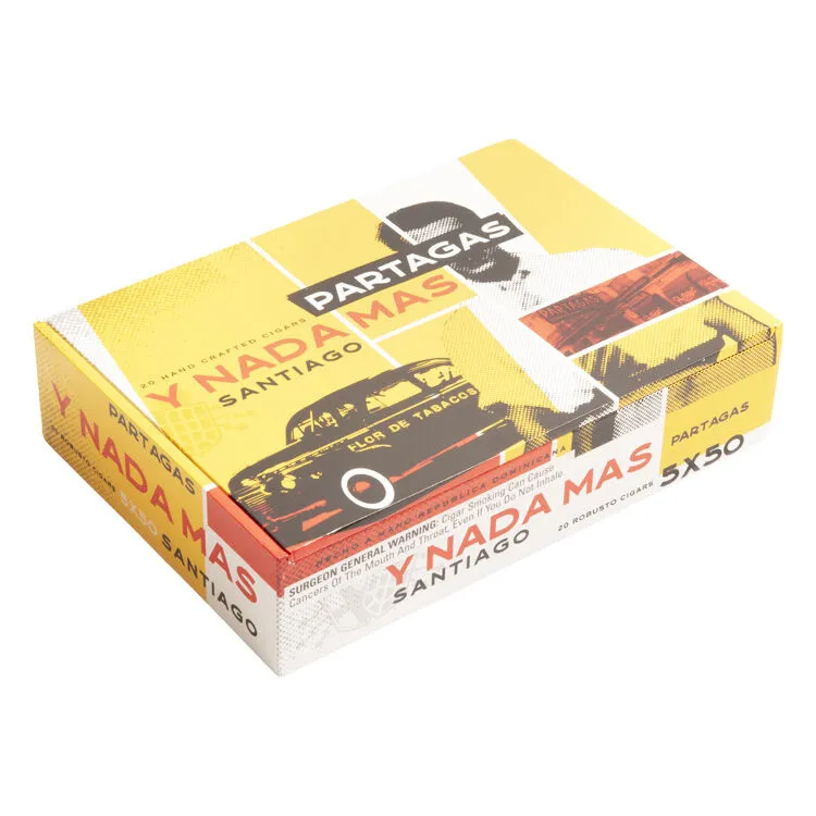 Tabachaze Partagas Y Nada Mas Robusto Cigar 5 x 50 2