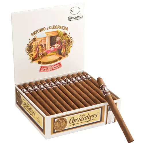 Tabachaze Antonio y Cleopatra Grenadiers Machine-Made Cigars 6.25 x 33 1