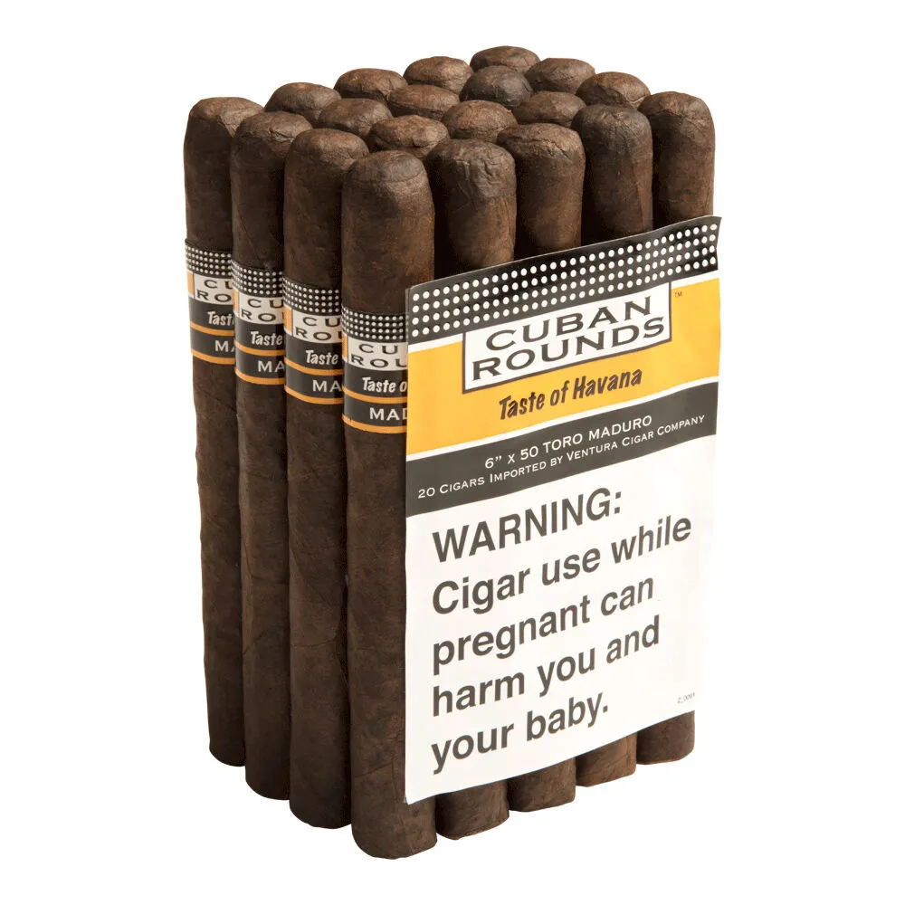 Tabachaze Cuban Rounds Toro Cigar 6 x 50 1