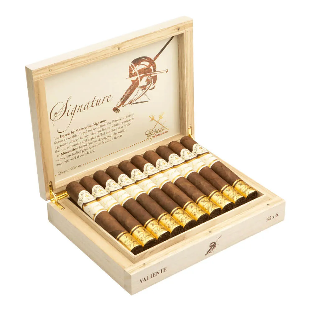 Tabachaze Espada by Montecristo Signature Valiente 6 x 55 Cigar 2