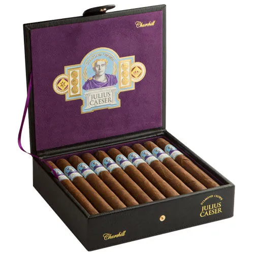 Tabachaze Diamond Crown Julius Caeser Cigar Pyramid 6.50 x 52 1