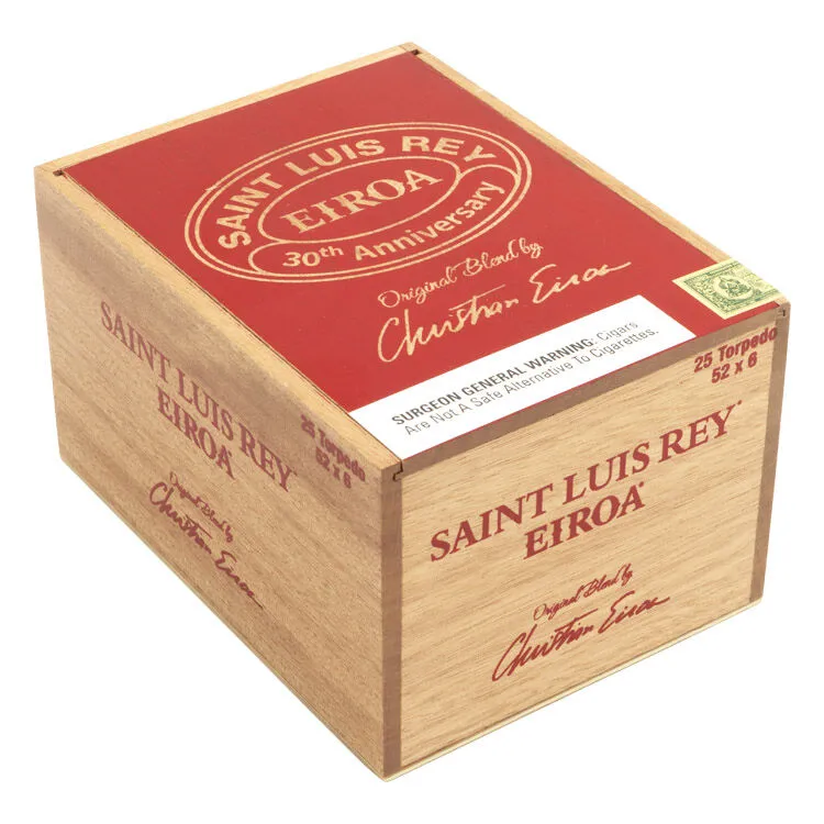 Tabachaze Saint Luis Rey Eiroa 30th Anniversary Torpedo 6 x 52 1