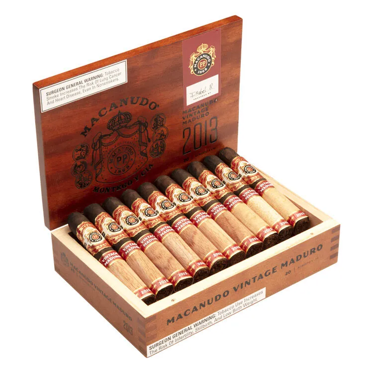 Tabachaze Macanudo Maduro Vintage 2013 Robusto Cigar 5 x 50 1