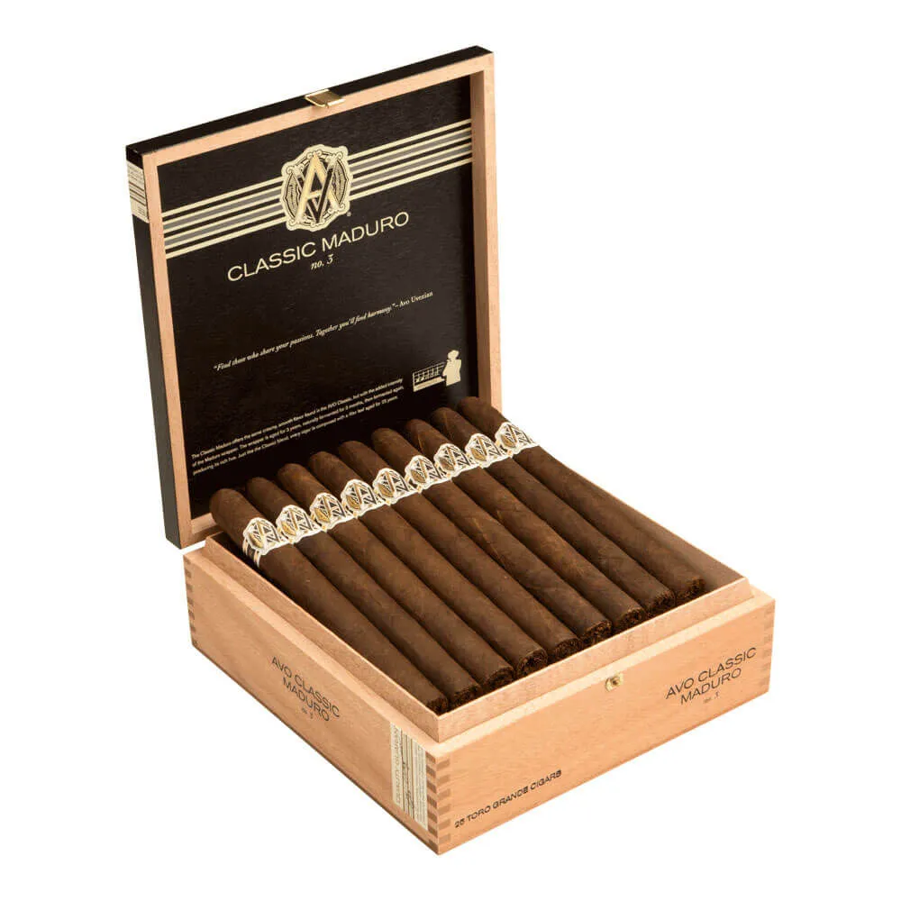 Tabachaze Avo Classic Maduro Cigar Maduro Wrapper 7.50 x 50 1