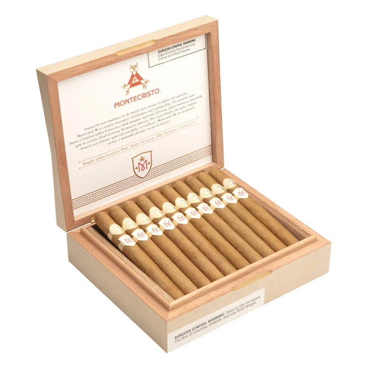 Tabachaze Montecristo M Churchill Cigar 7 x 50 1