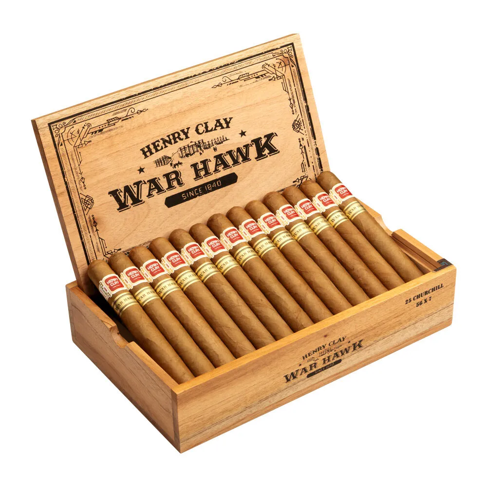 Tabachaze Henry Clay War Hawk Churchill Cigar 7 x 56 1