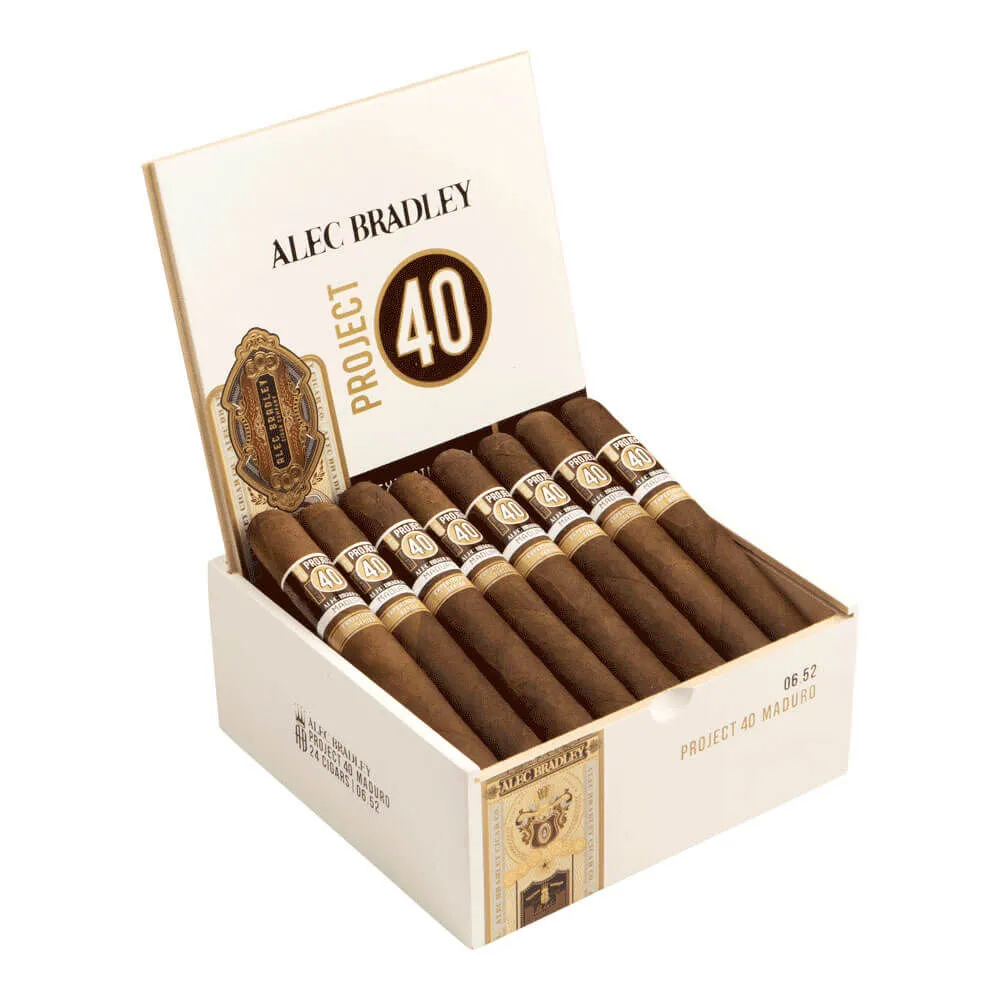 Tabachaze Alec Bradley Project 40 Maduro Cigar Toro 6 x 52 1