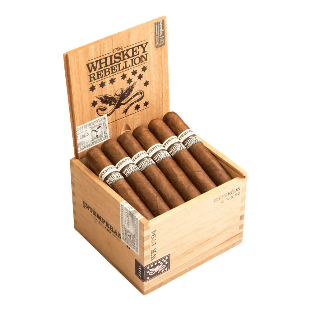 Tabachaze RoMa Craft Intemperance WR 1794 Jefferson Cigar 4.50 x 52 1