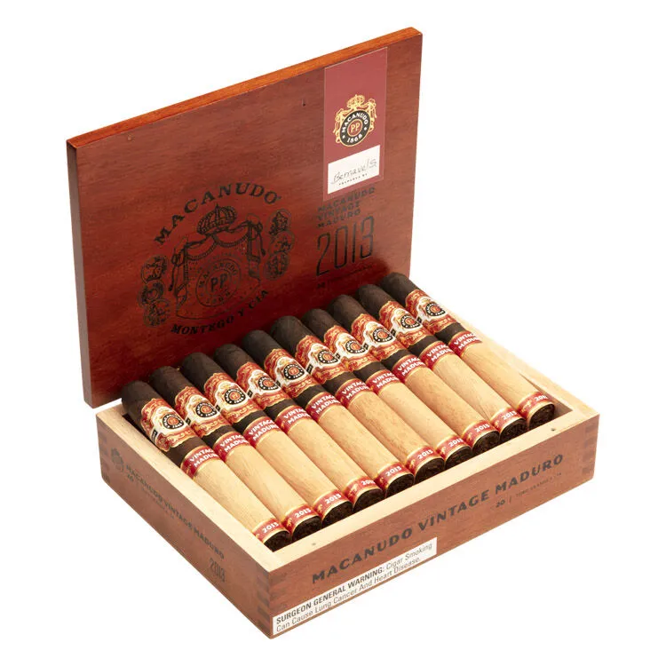 Tabachaze Macanudo Maduro Vintage 2013 Cigar Toro Grande 6 x 54 1