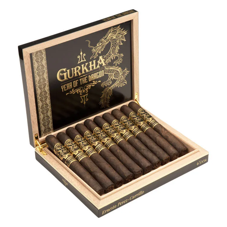 Tabachaze Gurkha Year of The Dragon Toro Cigar 6.62 x 54 1