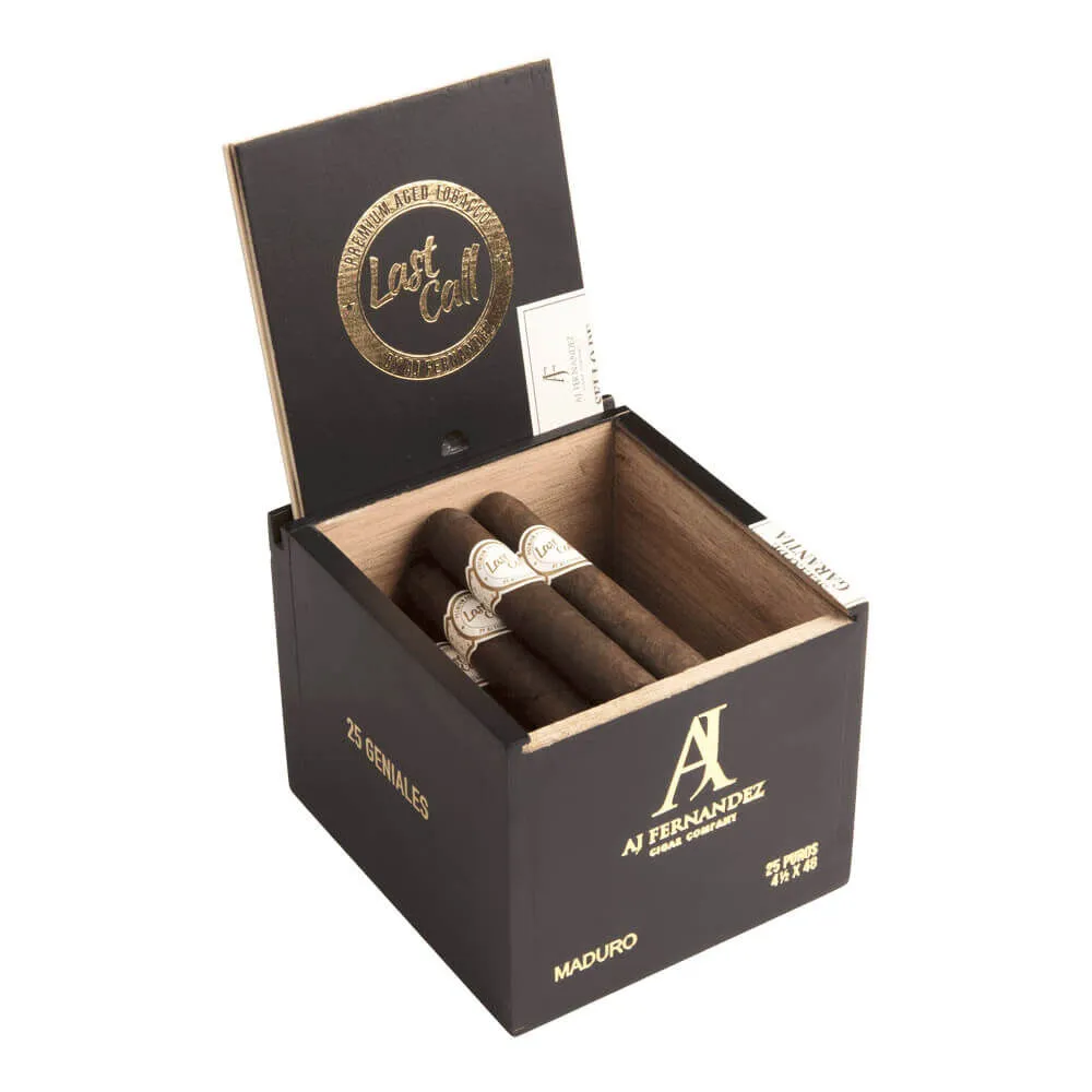 Tabachaze AJ Fernandez Last Call Geniales Maduro Cigar 4.50 x 48 1