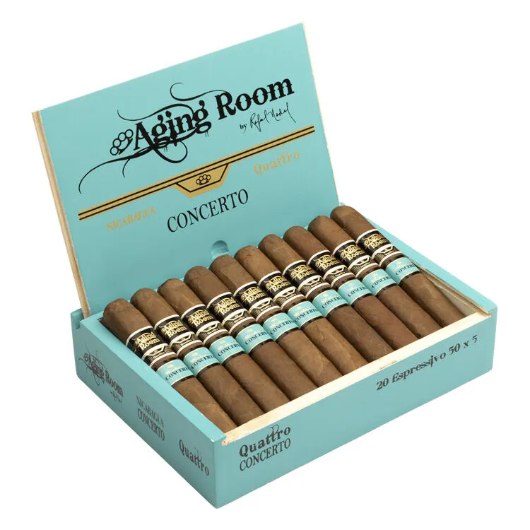 Tabachaze Aging Room Quattro Nicaragua Concerto Espressivo Box-Pressed Cigar 5 x 50 2