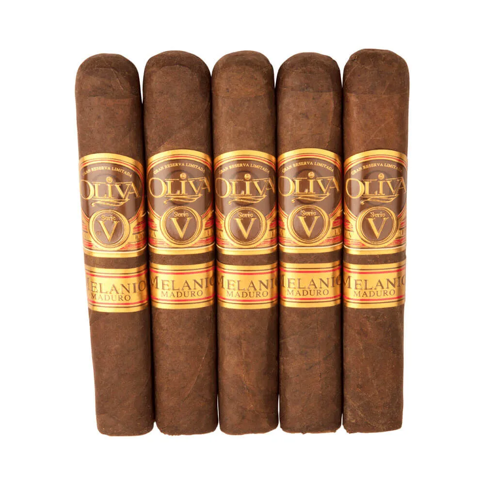 Tabachaze Maduro Robusto Cigar - Oliva Serie V Melanio 5-inch by 52-gauge