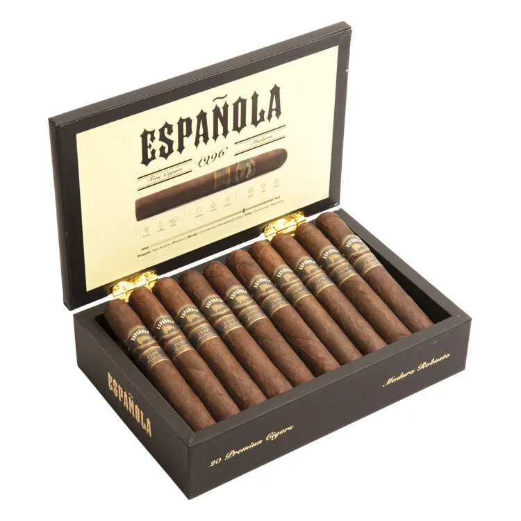 Tabachaze Espanola 1996 Maduro Robusto Cigar 5 x 50 1