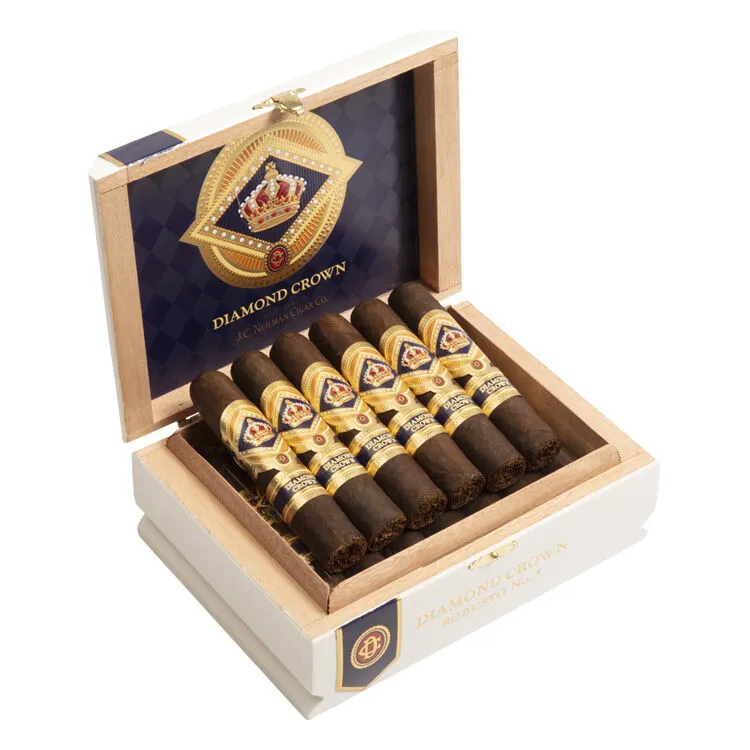 Tabachaze Diamond Crown Robusto #5 Maduro Cigar 4.50 x 54 1