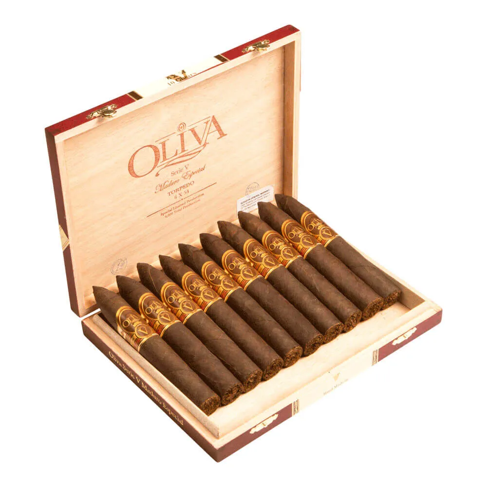 Tabachaze Oliva Serie V Maduro Especial Torpedo 6 x 54 1