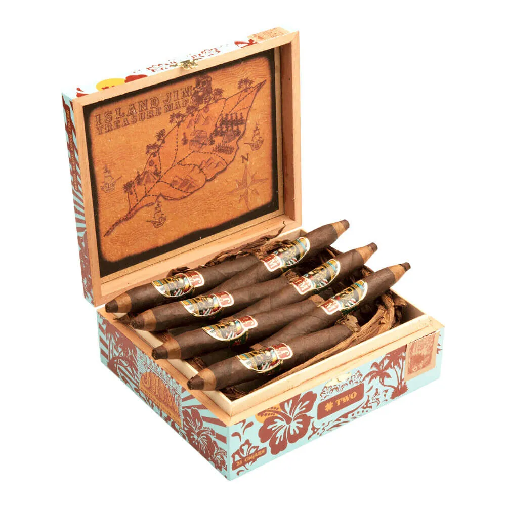 Tabachaze Leaf by Oscar Island Jim San Andres Cigar 6.50 x 52 1