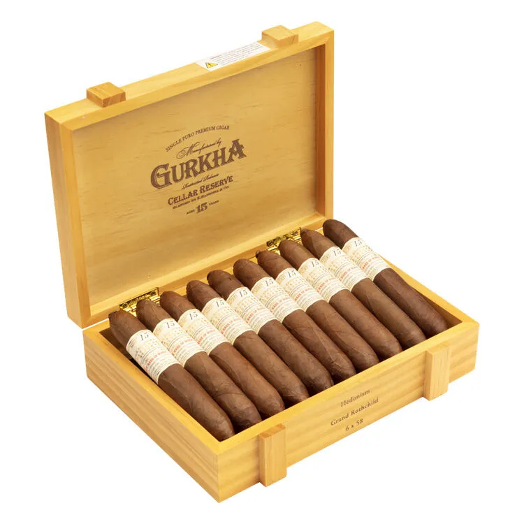 Tabachaze Gurkha Cellar Reserve Robusto Hedonism 15 Year Cigar 6 x 58 1