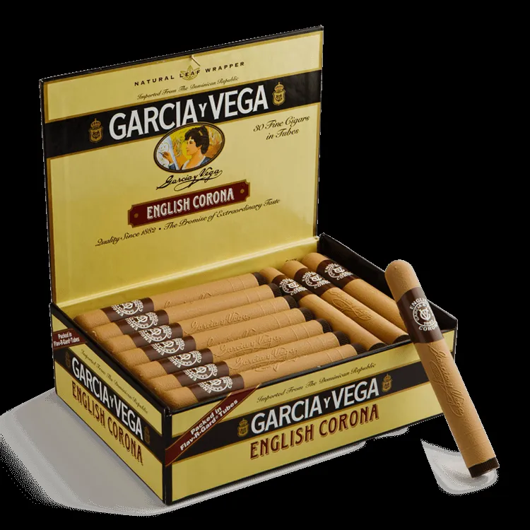 Tabachaze Garcia y Vega English Corona Cigar 5.37 x 41 1
