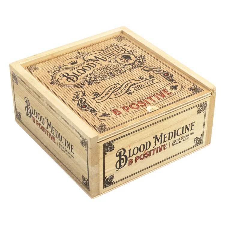 Tabachaze Crowned Heads Blood Medicine B+ 2026 Limited Edition Cigar 5x52 2