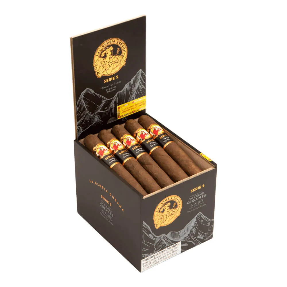 Tabachaze La Gloria Cubana Serie S Gigante Maduro Cigar 6 x 60 1
