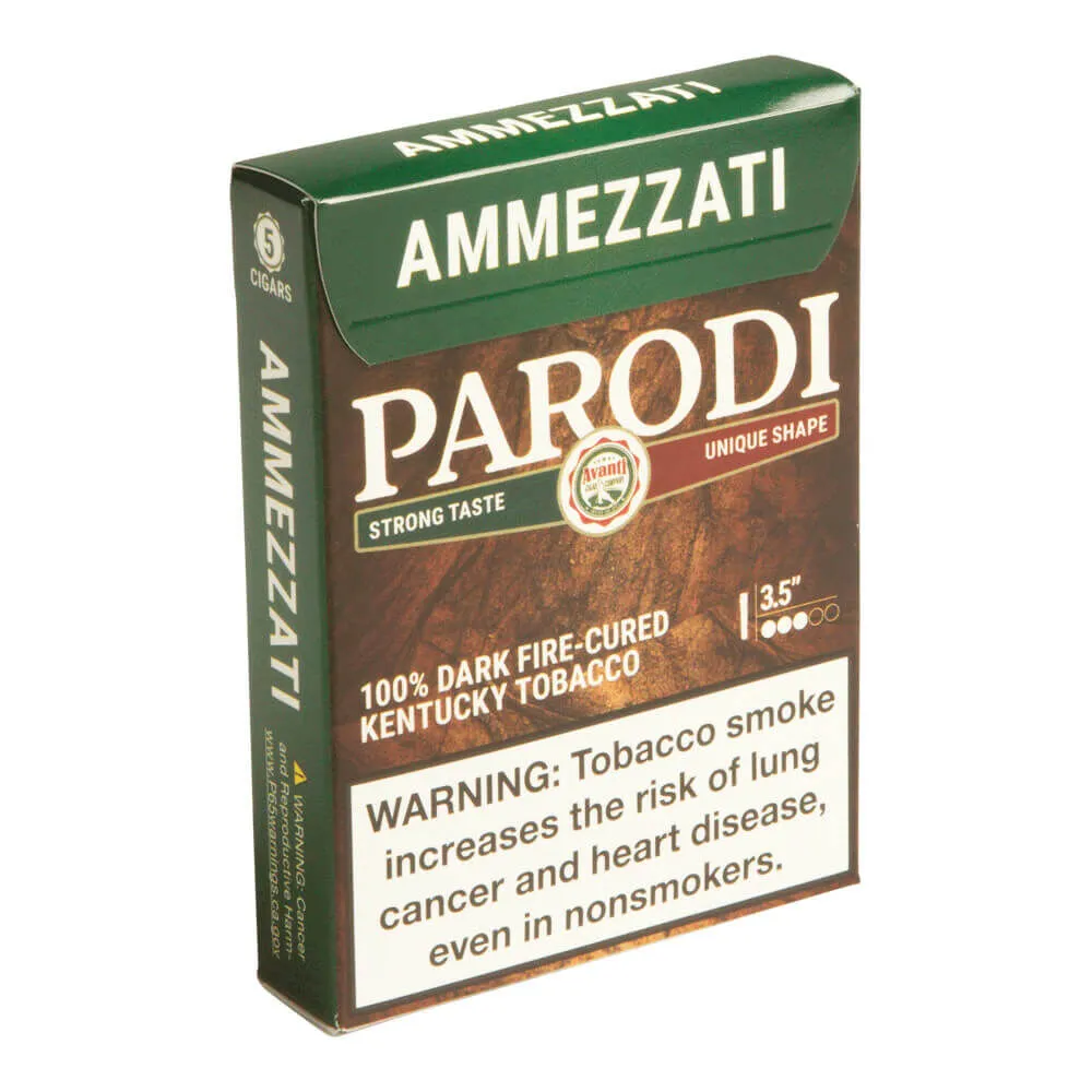Tabachaze Parodi Ammezzati Cigar Kentucky Tobacco 3.50 x 34 1