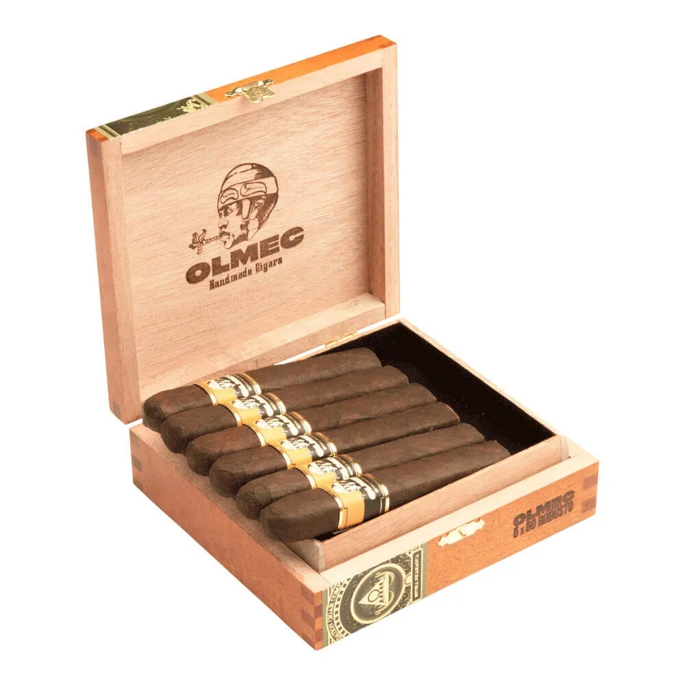 Tabachaze Foundation Olmec Maduro Robusto Cigar 5 x 50 2