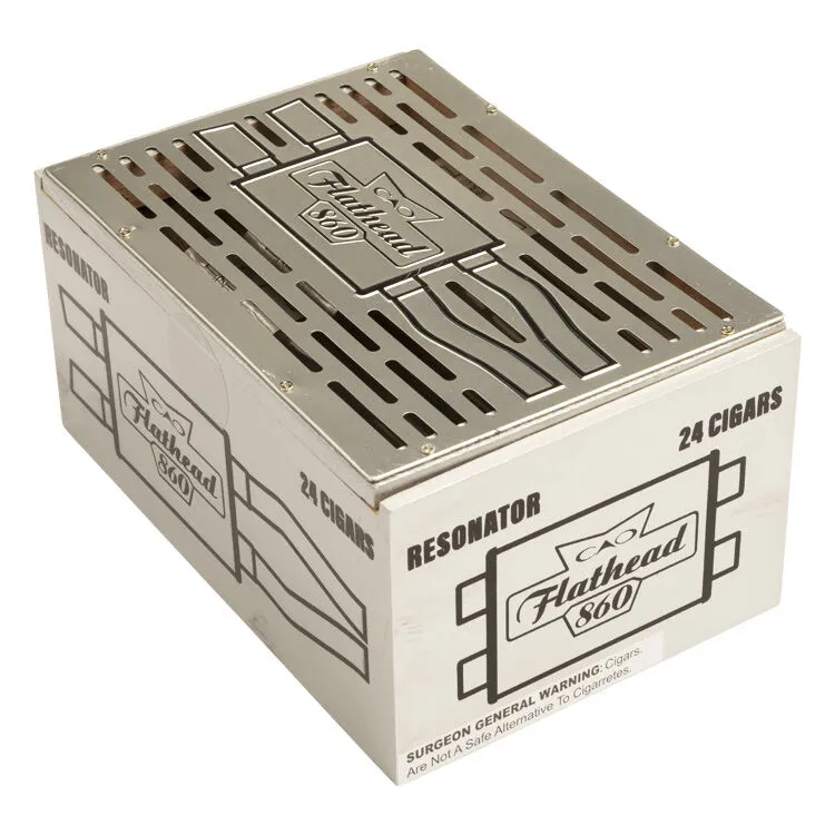 Tabachaze CAO Flathead Resonator Cigar Box-Pressed 8 x 60 2