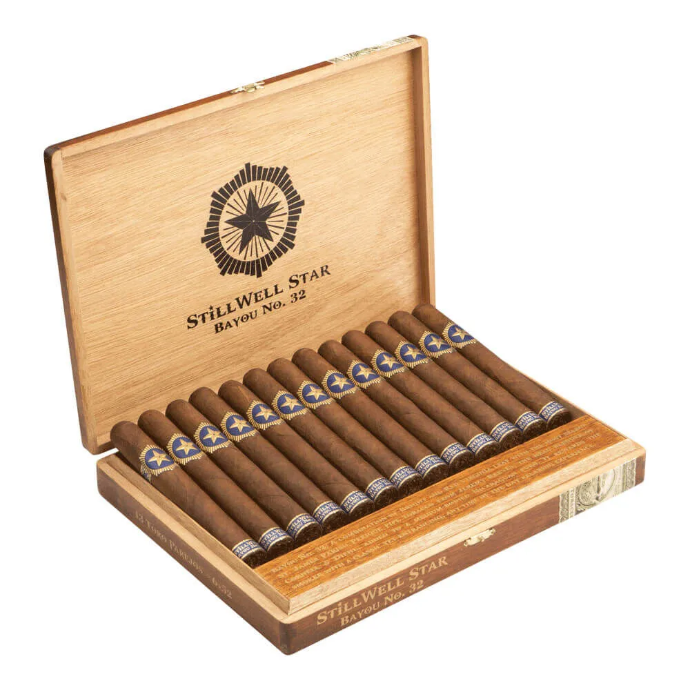 Tabachaze StillWell Star Bayou No.32 Cigar 6 x 52 1