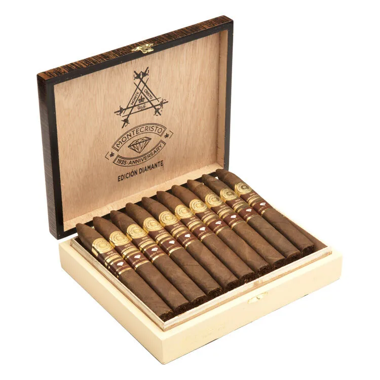 Tabachaze Montecristo 1935 Anniversary Edicion Diamante No. 2 6.50 x 56 1