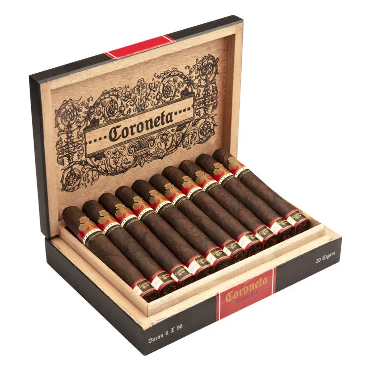 Tabachaze Crowned Heads Coroneta Maduro Baron 6 x 56 1
