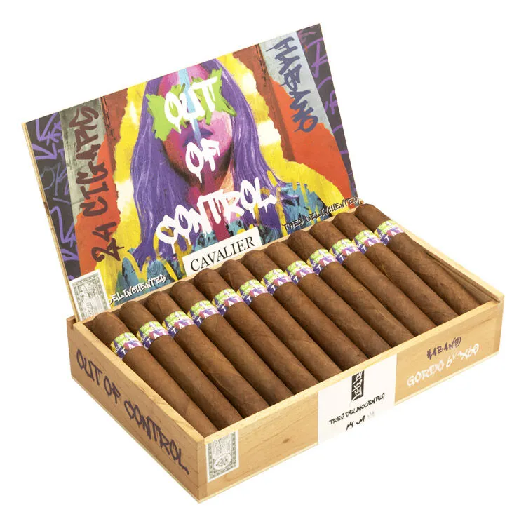 Tabachaze Cavalier Tres Delincuentes Gordo Habano Cigar 6.25 x 60 1