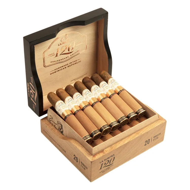 Tabachaze La Aurora 120th Anniversario Robusto Cigar 5 x 50 1