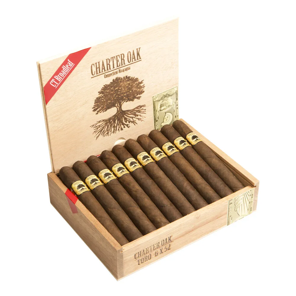 Tabachaze Foundation Charter Oak Petit Corona Cigar 5.25 x 42 1
