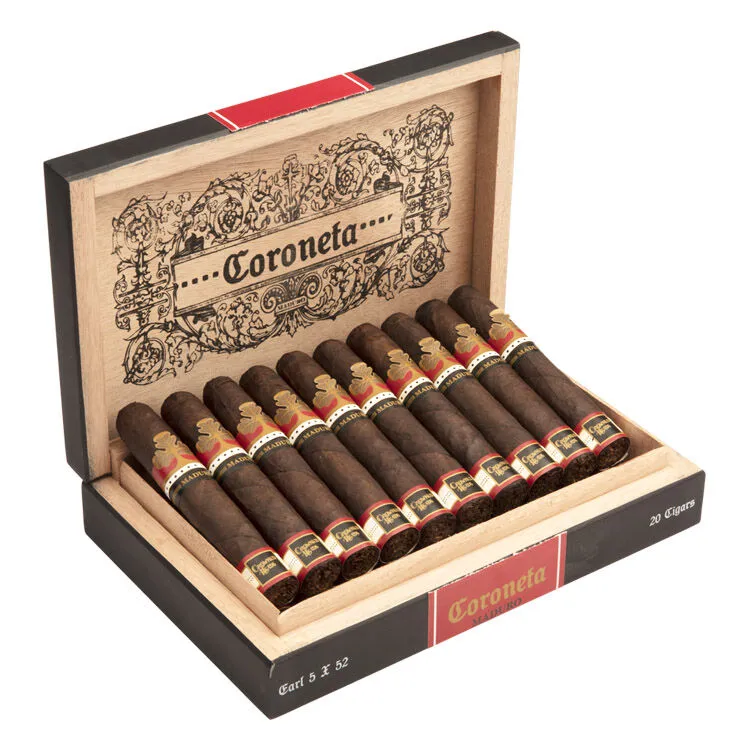 Tabachaze Crowned Heads Coroneta Maduro Cigar Earl 5 x 52 1