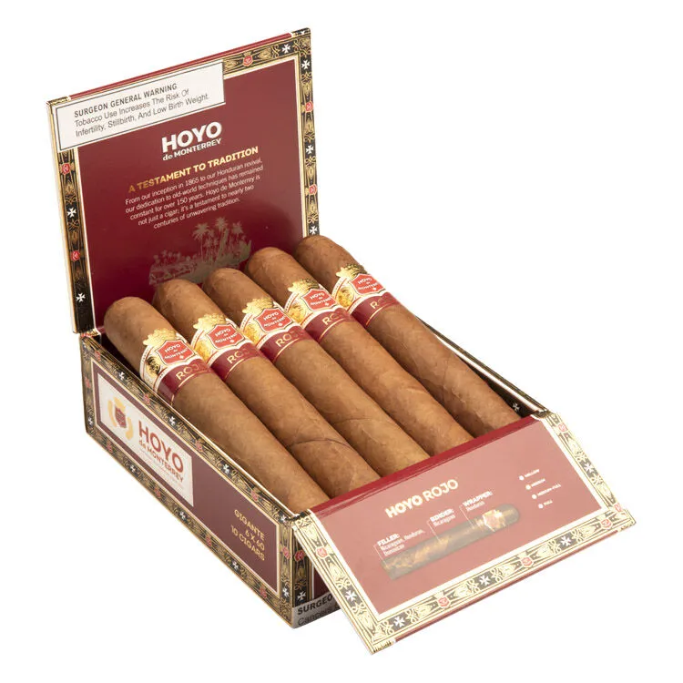 Tabachaze Hoyo de Monterrey Rojo Gigante Cigar 6 x 60 1