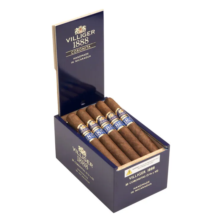 Tabachaze Villiger 1888 Nicaragua Coronita Cigar 5.25 x 43 1