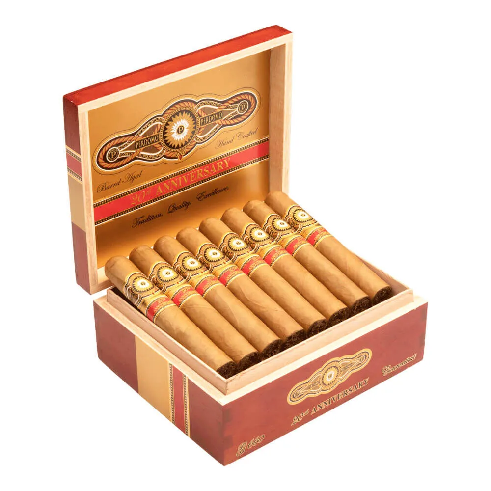 Tabachaze Perdomo 20th Anniversary Connecticut Gordo Cigar 6 x 60 1