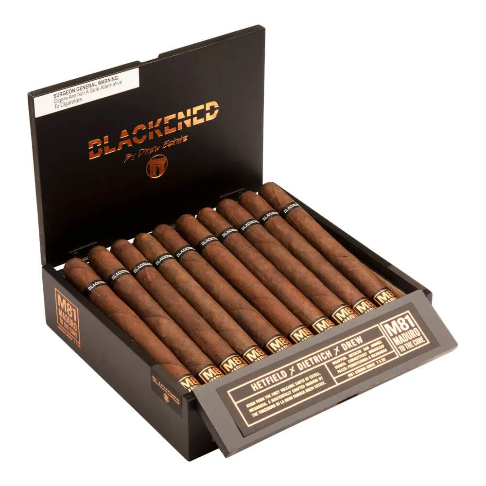 Tabachaze Blackened by Drew Estate Corona Doble Cigar 7 x 50 1