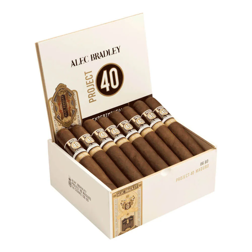 Tabachaze Alec Bradley Project 40 Maduro Gordo 6 x 60 1