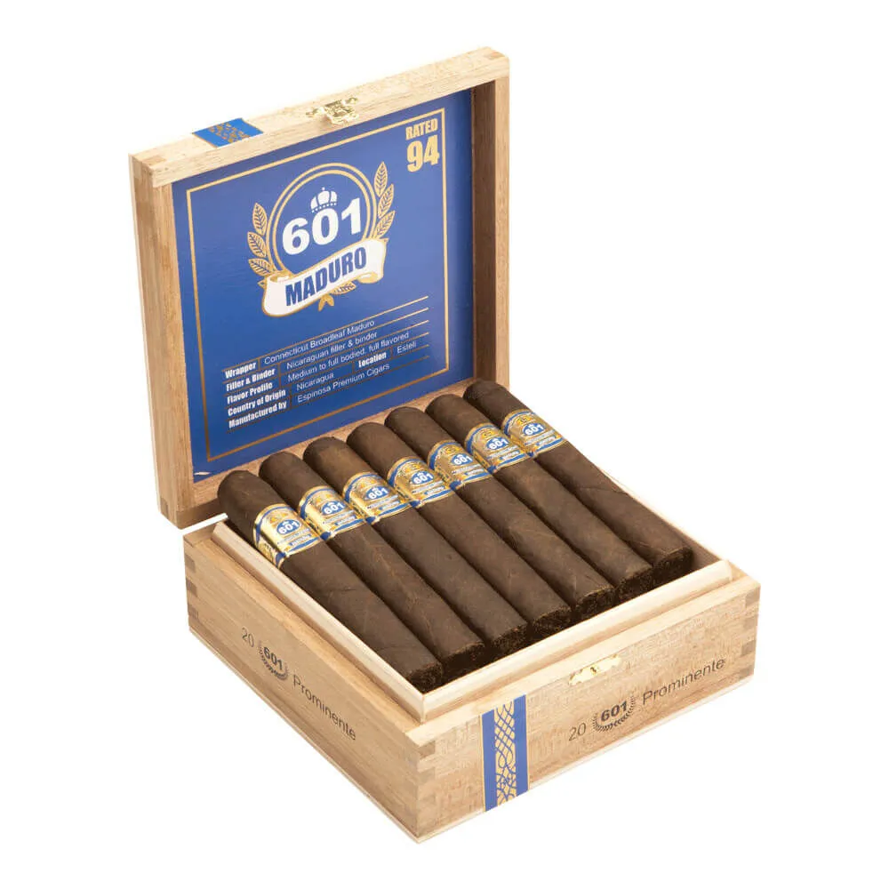 Tabachaze 601 Blue Label Maduro Prominente 5.50 x 56 1